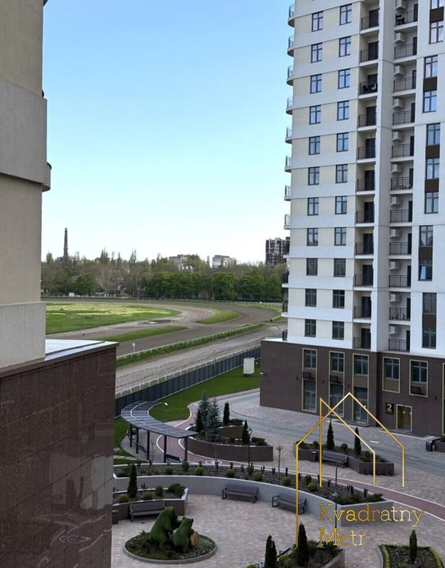 1к квартира в ЖК «63 Перлина» на Краснова | Повна комплектація | Вид на іподром — снимка 13