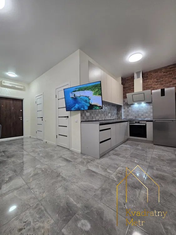 ЖК Одіссей! 2-кімнатна, 65 кв.м., кухня-вітальня 25 кв.м., ремонт — фото 6